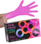 FRAMAR Pink Gloves Disposable Latex Free – Pink Nitrile Gloves Small, Disposable Gloves Small, Rubber Gloves Disposable, Esthetician Supplies, Mec...