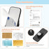 AOSITE Mini Fridge Locks for Kids No Drill Refrigerator Locks for Adults Cupboard Lock Child Safety Locks for Cabinets Drawer Locks Freezer Lock B...