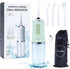 Cordless Water Flosser, 220ml Portable Water Flosser Rechargeable 4 Hour Battery Life, 4 Cleaning Floss Picks, IPX7 Waterproof Teeth Cleaner, 3 Pr...