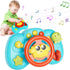 MOONTOY Steering Wheel Toys for Baby 6-12 Months, Simulated Driving Wheel, Interactive Baby Toys, Musical Pretend Driving Toy, Learning Toys for 6...
