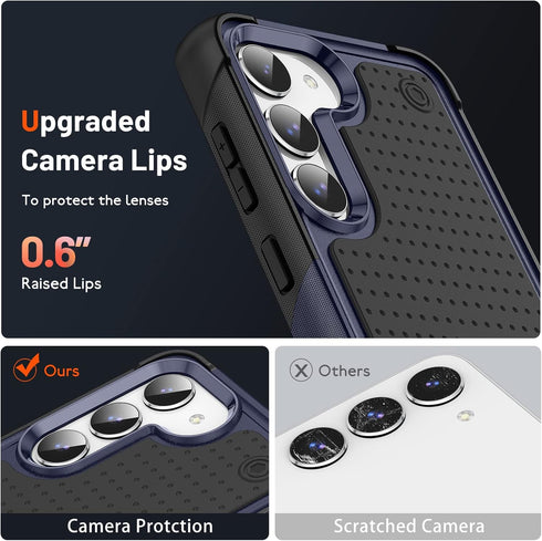 Designed for Samsung Galaxy S23 Plus Case Galaxy S23+ Case Gift Militay Grade Drop Protective Rugged Cover Shockproof Case for Galaxy S23 Plus Pho...