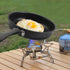 Egg Frying Pan, 4.7-Inch Single Egg Durable Small Pan with Handle, Nonstick Frying Pan With Lid Covered, Heat Resistant Small Egg Skillet Cooking ...