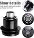 360° Steering Wheel Quick Release Disconnect Hub Kit with Bolts and Washer...