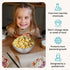 Ahimsa Stainless Steel Bowls for Kids | 12 Ounce Salad Bowls | Pediatrician Designed - Dishwasher Safe | 100% BPA Free | Pack of 1 (Classic Stainl...