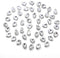 Choupee 13x18 mm Clear Teardrop Sew on Rhinestone 48 PCS Sew on Large Drop Rhinestones...
