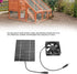Solar Panel Fan Kit, Mini Solar Powered Exhaust Fan, Heat Dissipation Tool for Greenhouse, Chicken Coops, Sheds, and Windows...