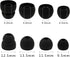 ALXCD Eartip for LG HBS Series Wireless Earphone, SML & Double Flange Silicone Replacement Earbud Gel Tip, Fit for LG HBS-750 770 800 810 900 910 ...