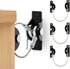 Furniture Anchors Anti-Tip Kit (4 Pack)- Furniture Straps for Baby Proofing, Secure 400 lbs Cabinet Prevent Falling Prevention Strap, Wall Anchor ...