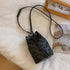 Bucket Purses for Women, Mini Leather Woven Bucket Bag Drawstring Purse Hobo Crossbody Bucket Handbags...