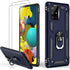 LUMARKE for Galaxy A51 5G Case with Screen Protector,Pass 16ft. Drop Tested Military Grade Protective Phone Cover with Magnetic Ring Kickstand Com...