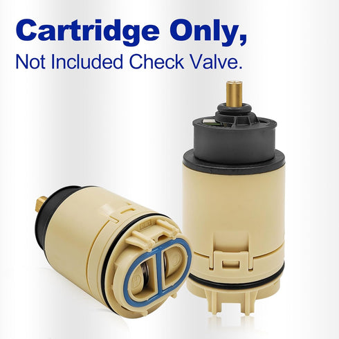RP70538 Single-Function Pressure Balance Cartridge Replacement for Peerless Single Handle Tub and Showers Faucet (Cartridge Only,Not Included Chec...