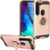 for Motorola Moto G Stylus XT2043, Moto G Power XT2041 (2020 Version) - Hybrid Phone Case w/Ring Stand - RS2 Rosegold...