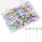 Elisel 200 pcs Multicolor Straight Pins Straight Quilting Pins Craft Positioning Pins Fixed Sewing Marker Needle for Crafting Dressmaker and Other...