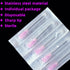 18Ga 1 1/2 Inch/38mm Sterile Lab Supplies, Pack of 100...