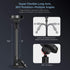 IPOW Long Arm Universal Magnetic Cradle Windshield Dashboard Cell Phone Mount Holder with 4 Metal Plates, Soft Firm Goose Arm & Enhanced Suction C...