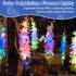 Solar Garden Lights - Newest Version Solar Delphinium Lights, Solar Lights Outdoor with 2 Lighting Modes,Yard, Patio, Pathway Garden Decoration, L...