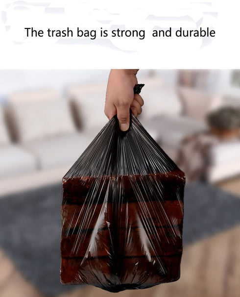 Black Trash Bag,Gereen 2 Gallon Black Trash bag Garbage Bag Trash Can Liner (2 Gallon (150 Count), Black)...