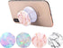 Multi-Function Cell Phone Stand,Rose Gold Pink White Marble Expanding Stand Grip for Smartphones and Tablets (4 Pack)...