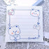 4 Pack Cute Sticky Notes Kawaii Sticky Notes Memo Pads 3.1x3.1 Inches Fresh Bear Series Self-Stick Note Pads for Girls Boys Students School Office...