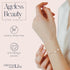 Crystalline Azuria Jewelry Simulated White Pearls Necklace Earrings Bracelet for Women Wedding Party Bridal and Bridesmaid Accessories Rose Gold P...