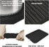 3 PCS Silicone Trivets for Hot Pots and Pans - 9"x12" Heat Resistant Trivet Mat - Hot Pads for Kitchen Quartz Countertops - Multipurpose Non-Slip ...
