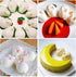 AUOCATTAIL 6 Cavity Easter Rabbit 3D Silicone Molds Rabbit Shape Silicone Baking Mold DIY Mousse Cake Pudding Jelly Dessert Fondant Cheesecake Soa...