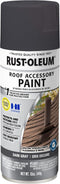 Rust-Oleum 302123 Roofing Accessory Coating Spray, 12 oz, Dark Gray...