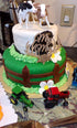 Mr and Mrs Cake Toppers Rustic Flower Tree Wood Wedding Party Engagement Decoration...