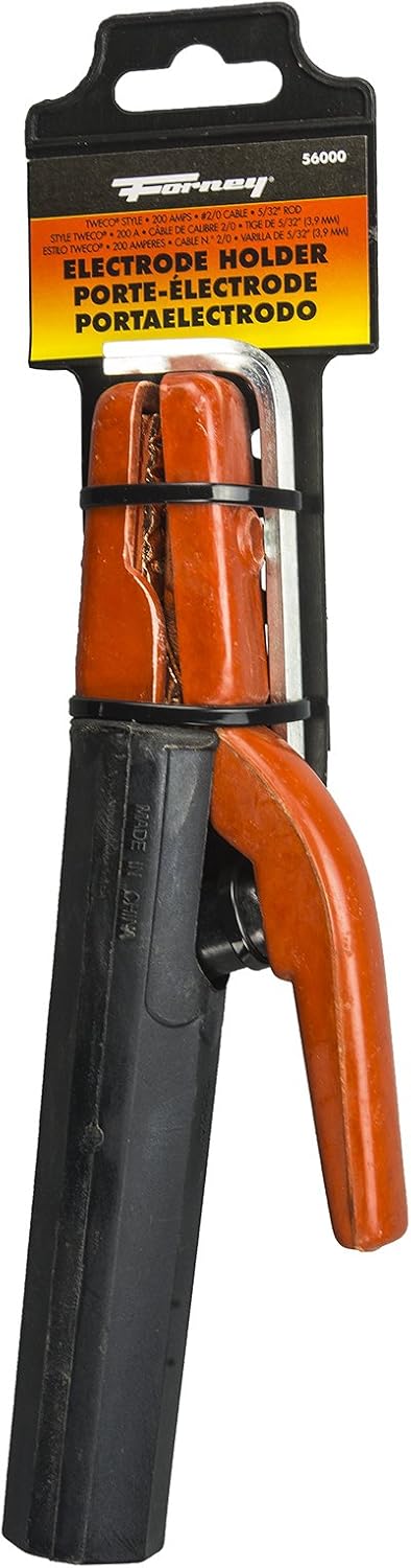 Forney 56000 Electrode Holder, 200-Amp,Red and Black...