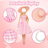 36 Pcs Doll Clothes for 11.5 inch Doll Include 1 The Movie Pink Dress 1 Sequn Outfits 1 Winter Set 3 Fashion Dress 1 Shawls 14 Makeup Kit 1 Hat 12...