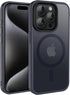 CACOE Magnetic Case for iPhone 15 Pro 2023 6.1 inch-Compatible with MagSafe & Magnetic Car Phone Mount,Anti-Fingerprint TPU Thin Phone Cases Cover...