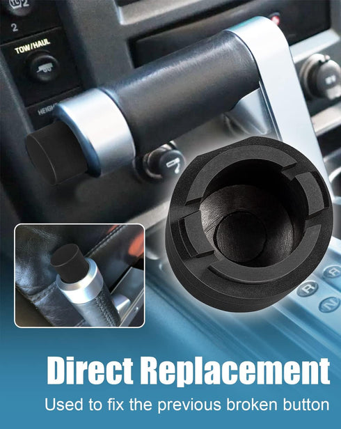Transmission Shifter Button Gear Shift Handle Knob Button Black for Hummer H2 2003 2004 2005 2006 2007 2008 2009...