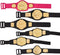 TNA Set of 6 Jakks Action Figure Belts...