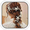 Unicra Starfish Bride Wedding Hair Vine Pearl Bridal Headband Headpiece Beach Wedding Hair Accessories for Women and Girls (A Silver)...