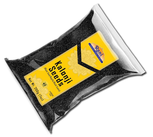 Rani Kalonji (Black Seed, Nigella Sativa, Black Cumin) Seeds 7oz (200g) ~ All Natural | Gluten Friendly | NON-GMO | Kosher | Vegan | Indian Origin...