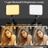 LED Camera Light Video Lights Portable Photography Lighting 60 LED 2200mAh Rechargeable Selfie Light 7 Modes, 10-Level Brightness, Portable Clip o...