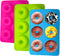 LIHUILAI 3 Pack Silicone Donut Mold - Food Grade Silicone Doughnut Baking Pan, Non-Stick Heat Resistant for 6 Full Size Donuts Cake Biscuit Bagels...