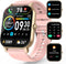 Smart Watch, Fitness Tracker with Dail Calls Speaker, 1.85" TFT-Touch Screen IP68 Waterproof Smartwatch, 112 Sport Modes Activity Tracker with Hea...