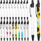 Sublimation Pens Blank With Shrink Wrap,Heat Transfer Sublimation Ballpoint Pen Aluminum Customized Clip Pen Personalized Pen For Christmas Diy Of...