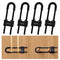 4 Pack U-Shaped Sliding Cabinet Locks Multifunctional Child Safety Lock Adjustable Baby Proof Clips for Home Cabinets Refrigerator Doors Cabinet K...