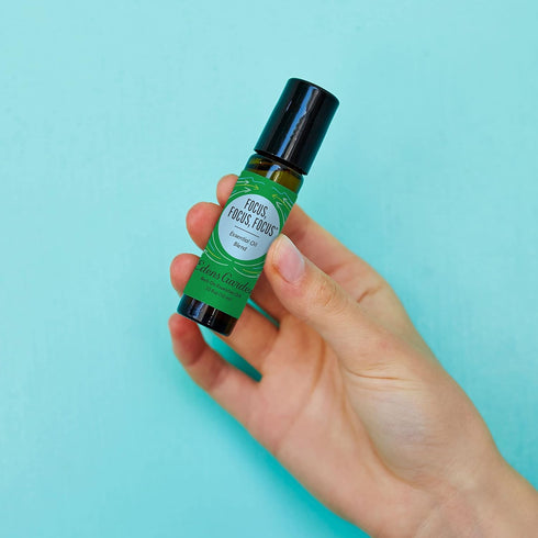Edens Garden Focus, Focus, Focus Essential Oil Roll-On Blend- 100% Pure Premium Grade, Natural, Therapeutic, Aromatherapy, Kid & Skin Safe, The Be...