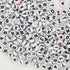 1450Pcs Letter Beads, Acrylic 4x7mm Round Alphabet A-Z and Red Heart Black Star Beads for Bracelets Necklaces DIY Jewelry Making (White)...