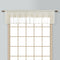 Batiste Semi-Sheer Straight Valance, 54 by 16-Inch, Natural...