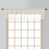 Batiste Semi-Sheer Straight Valance, 54 by 16-Inch, Natural...