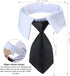 2 Pieces Pet Police Costume Accessory Set Pet Dog Cat Police Hat with Pet Necktie Pet Police Dress Up Kit for Halloween Christmas Cosplay Role Pla...