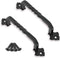 OVOV 2 Pack Barn Door Pull Handle Hardware for Wooden Garden Gate Shed Cabinet Door (2Pcs 4inch)...