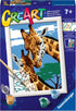 Ravensburger Cute Giraffes Paint by Numbers Kit for Kids - 23615 - Painting Arts and Crafts for Ages 7 and Up...