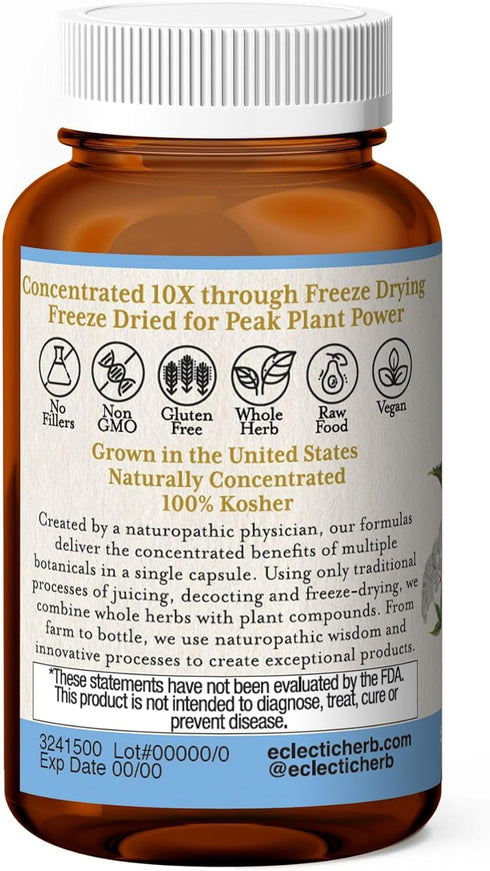 Eclectic Institute Sinus Support | 45 CT (310 mg) | Freeze Dried Fresh for Peak Plant Power...