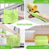 4 Pack Damp Clean Duster Towel Streakless Cloths Flexible Dusting Towel Magic Reusable Cleaning Cloths Scrub Wet Duster Sponge Absorbent Kitchen R...