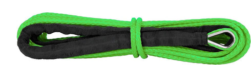 Extreme Max 5600.3224 "The Devil's Hair" Synthetic ATV / UTV Winch Rope - Lime Green...